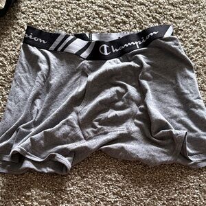 Champion Men's Boxer Briefs in Gray